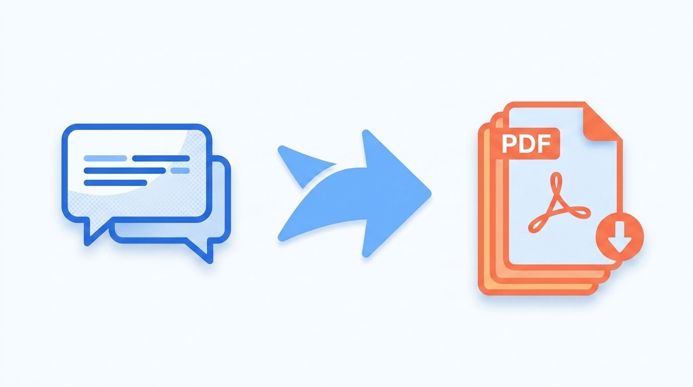 ChatGPT eksport do PDF — porównanie metod zapisu konwersacji