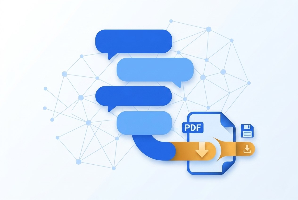 ChatGPT — jak zapisać rozmowę jako PDF (szybki poradnik 2026) | WebMajka