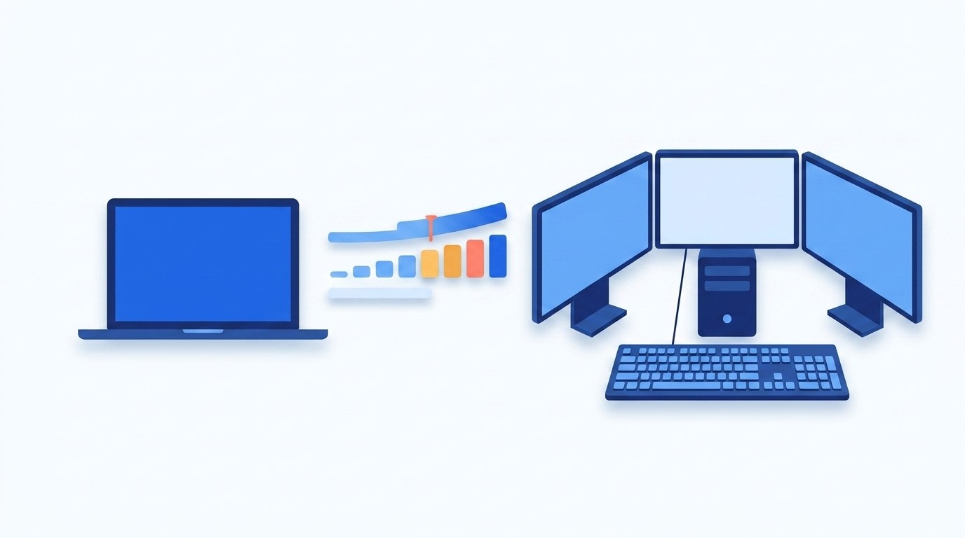 Porównanie stanowisk programistycznych — minimalne vs zaawansowane