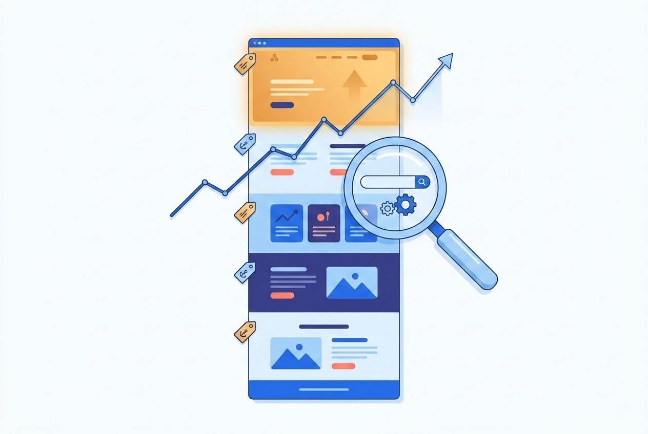 Czy SEO na one page ma sens? Pozycjonowanie strony jednostronicowej 2026 | WebMajka