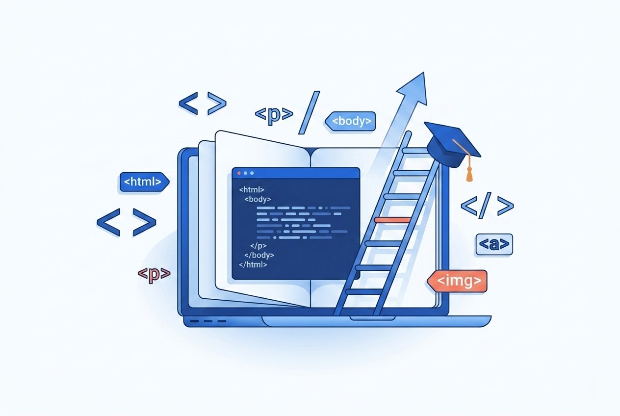 Czy warto uczyć się HTML w 2026? Nauka HTML od podstaw | WebMajka