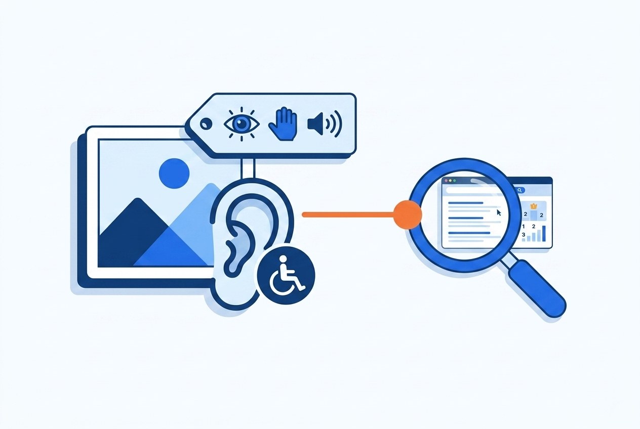 Czym jest atrybut alt? Opis obrazow dla SEO, dostepnosci i screen readerow | WebMajka