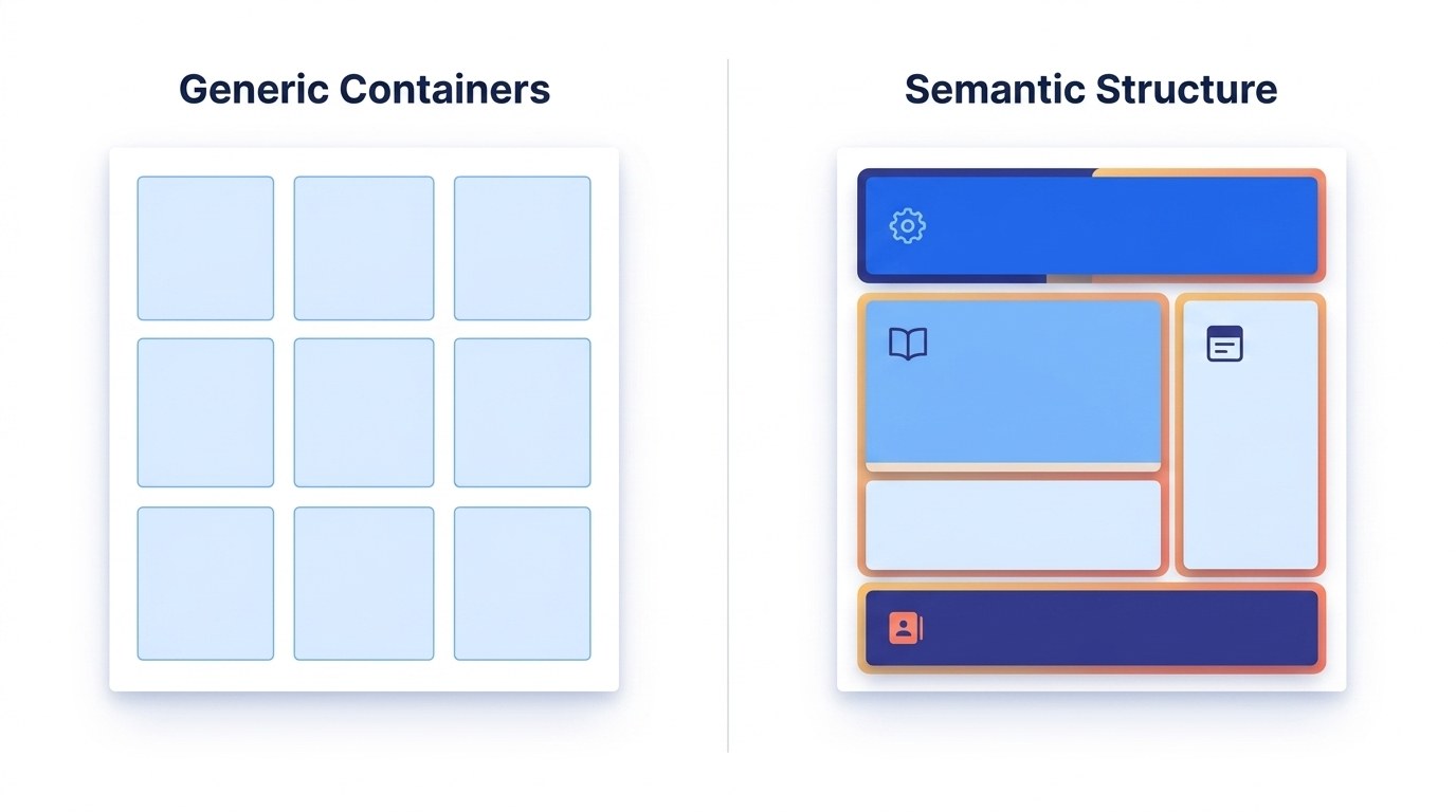 Semantyka HTML - znaczniki strukturalne dla czytelności i dostępności