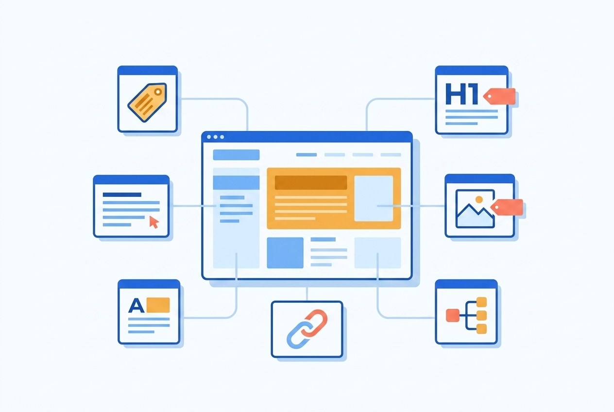 Czym jest SEO na stronie internetowej? On-page SEO — kompletny przewodnik 2026 | WebMajka