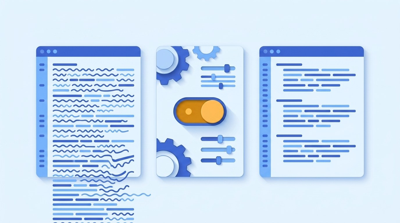Zawijanie wierszy w Visual Studio Code - ustawienia settings.json