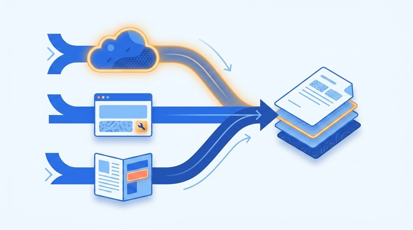 Konwersja PDF do Word — interfejs narzędzia online