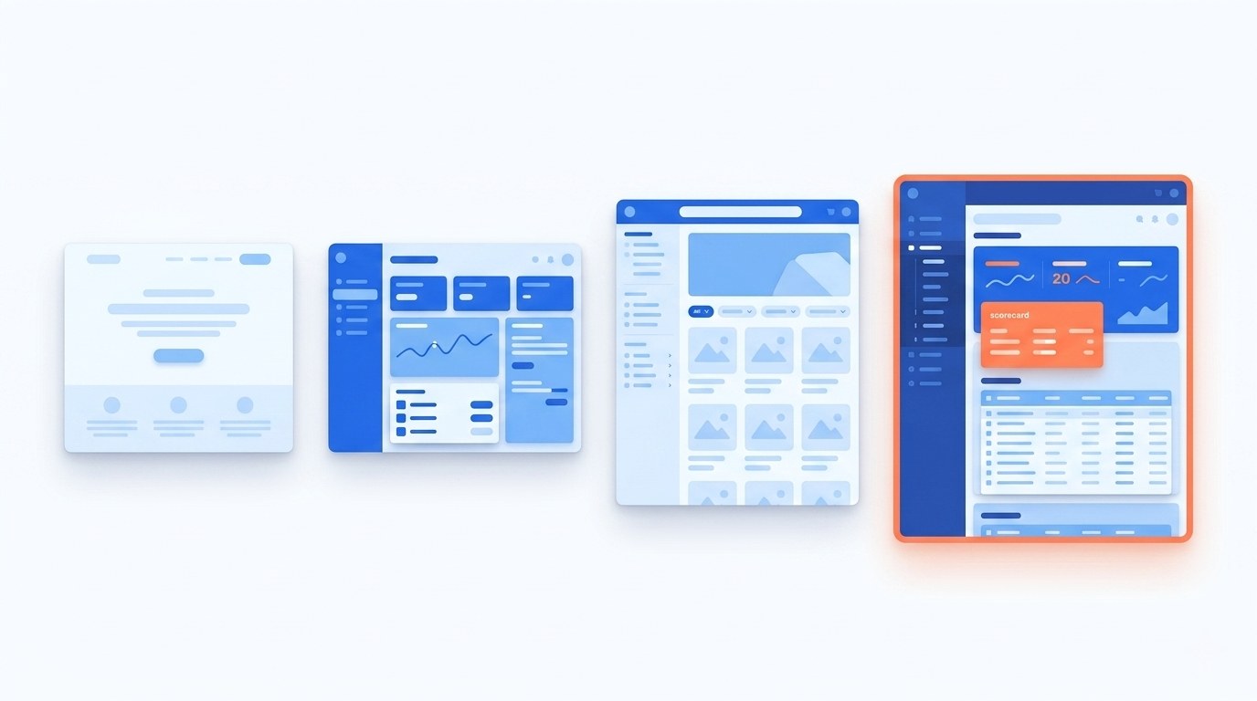 Porównanie architektury strony w czystym PHP i frameworku Laravel z podziałem na warstwy