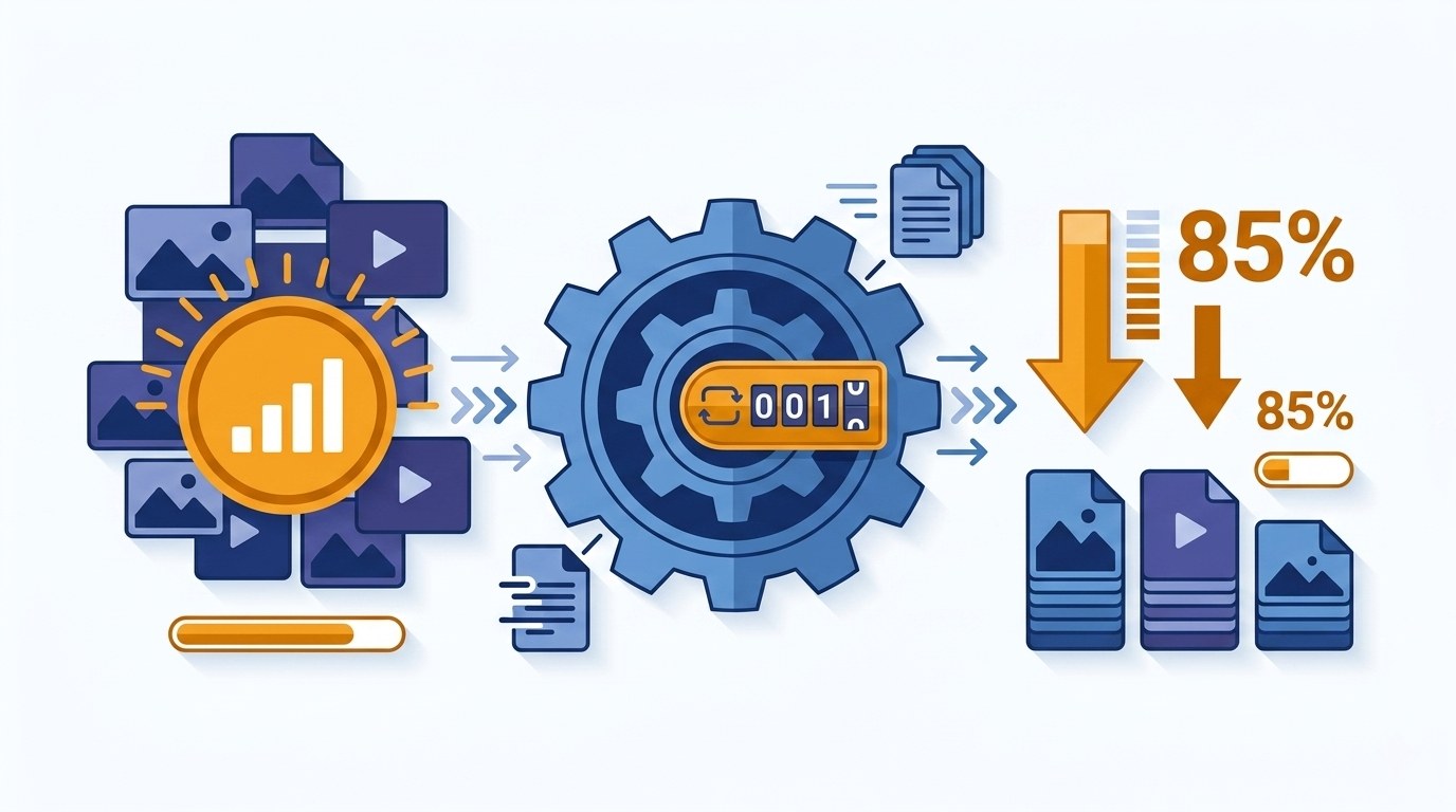 Masowa kompresja zdjęć w WordPressie - panel administracyjny wtyczki
