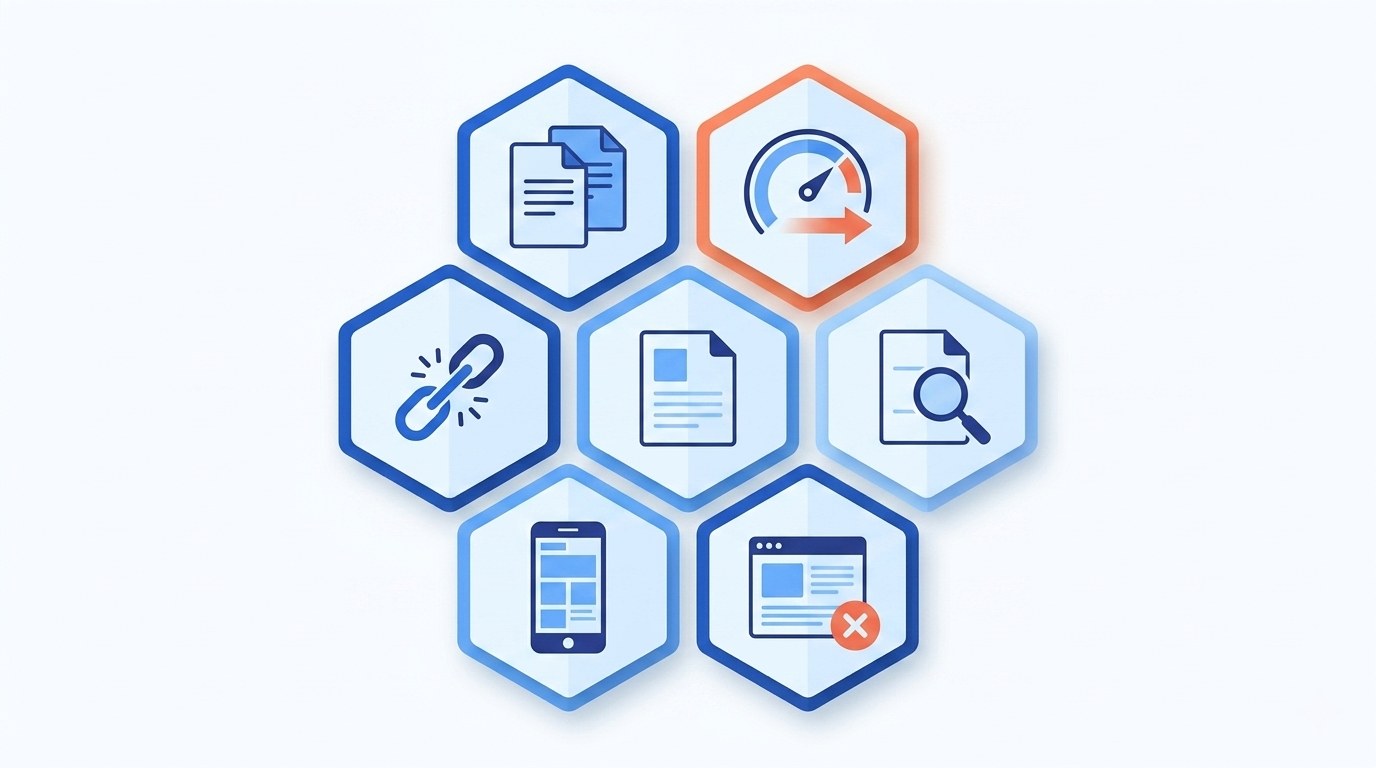 Najczęstsze błędy SEO - audyt strony internetowej