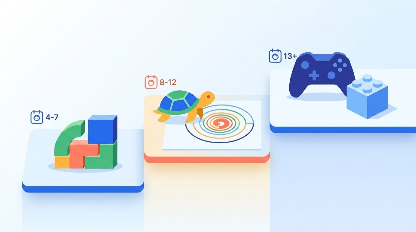 Programowanie dla dzieci - Scratch, Code.org, Python Turtle i Roblox Studio jako etapy nauki