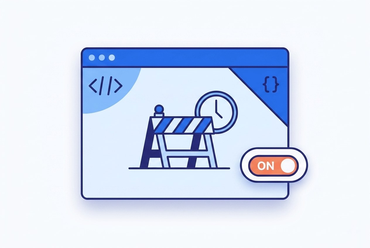 Strona w budowie — jak włączyć tryb konserwacji w WordPress i HTML | WebMajka
