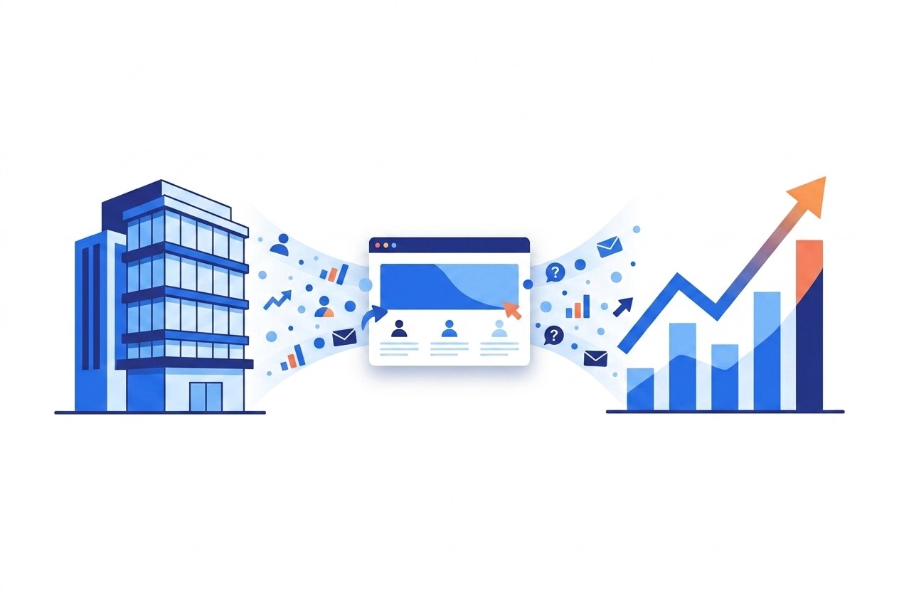 Wpływ strony internetowej na rozwój firmy — widoczność, sprzedaż, ROI | WebMajka